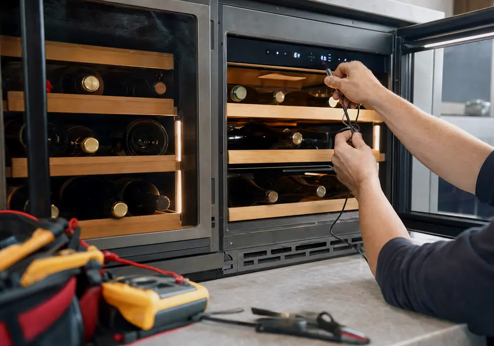 Built-in appliance work in a Rancho Bernardo kitchen